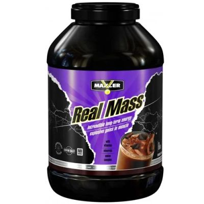 Лот: 9532821. Фото: 1. Гейнер Real Mass от Maxler (Спортивное... Спортивное питание, витамины