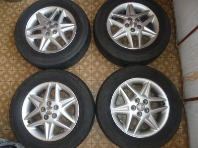 Лот: 5210250. Фото: 1. 195.65.15 лето на литье Toyota... Шины на дисках