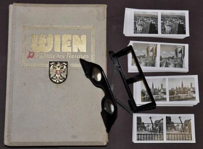 Лот: 13203354. Фото: 1. немецкая книга с 3D фото «Вена... Книги