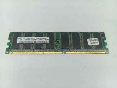 Лот: 23573510. Фото: 1. Оперативная память Samsung pc3200u-30331-z... Оперативная память