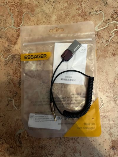 Лот: 20840215. Фото: 1. Aux bluetooth Essager. WiFi, Bluetooth адаптеры