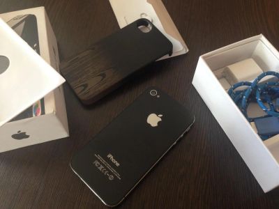 Лот: 7262403. Фото: 1. Apple iPhone 4S 16GB Black. Смартфоны