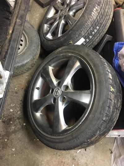 Лот: 15811347. Фото: 1. Колеса 225 45 18 Toyota mark Lexus. Шины на дисках