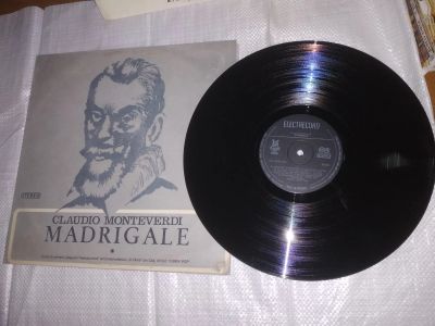 Лот: 20849157. Фото: 1. LP Claudio Monteverdi - Corul... Аудиозаписи