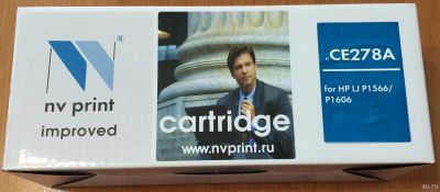 Лот: 13839640. Фото: 1. Картридж HP CE278A черный, для... Картриджи, расходные материалы