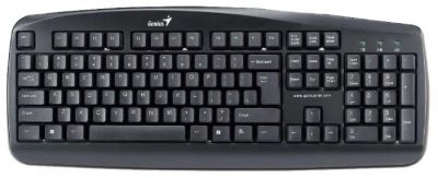 Лот: 7733498. Фото: 1. Клавиатура Genius KB-110 USB Black. Клавиатуры и мыши