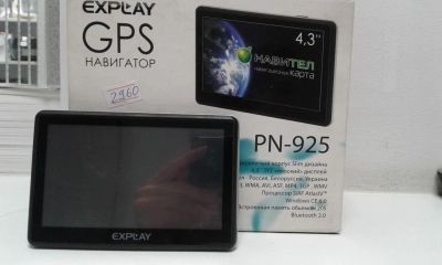 Лот: 10387058. Фото: 1. GPS навигатор PN-925 (2960). GPS-навигаторы