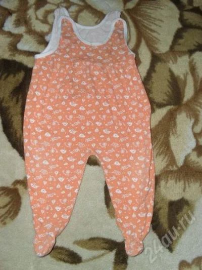 Лот: 704736. Фото: 1. Ползунки на лямках. Другое (дети растут)