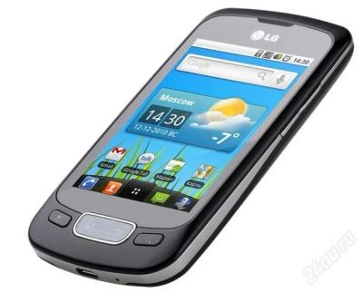 Лот: 1652143. Фото: 1. LG P500 Optimus One (на гарантии... Смартфоны