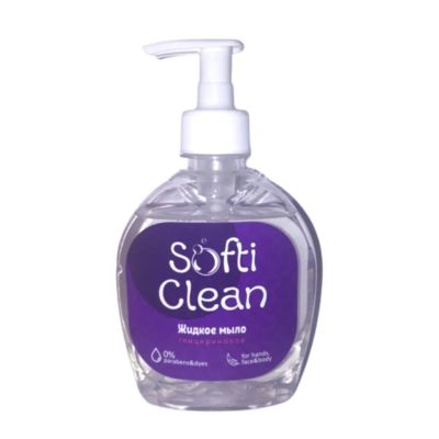 Лот: 24117963. Фото: 1. Мыло жидкое Softi Clean, 300 мл... Уход за телом