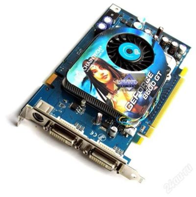 Лот: 1373713. Фото: 1. Видеокарта GeForce 8600 GT. Видеокарты