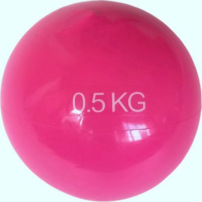 Лот: 25703735. Фото: 1. Медбол 0,5 кг, d10см Sportex MB05... Фитнес, аэробика и гимнастика
