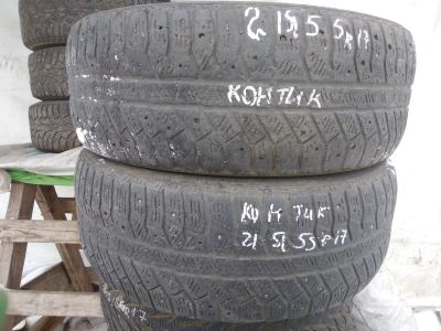 Лот: 15606245. Фото: 1. 215/55 R17 Continental ContiWinterViking... Шины