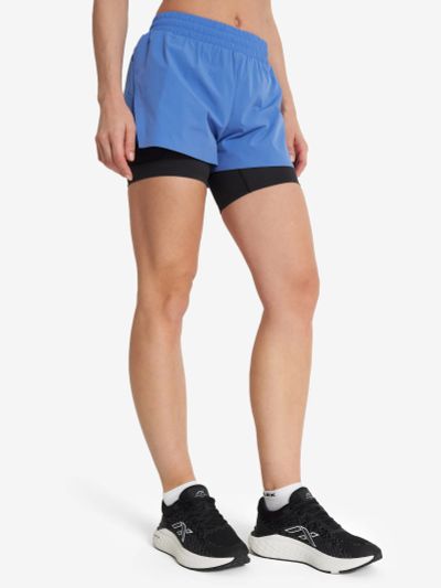Лот: 22636321. Фото: 1. Шорты женские Athlex, Синий. Шорты