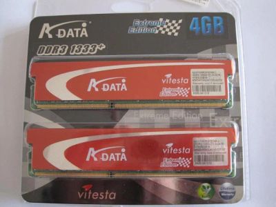 Лот: 11117048. Фото: 1. ADATA Extreme Edition DDR3 4GB... Оперативная память