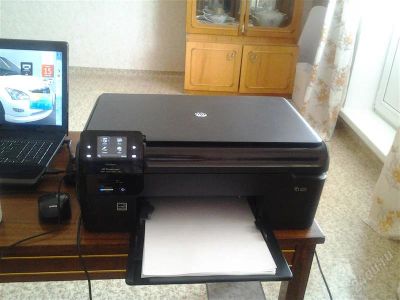 Лот: 1069263. Фото: 1. МФУ струйное HP Photosmart B110. МФУ и копировальные аппараты
