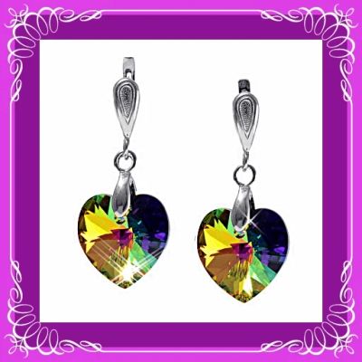 Лот: 8818701. Фото: 1. серьги и кулон с кристаллами Swarovski... Комплекты изделий