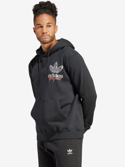 Лот: 25129190. Фото: 1. Толстовка мужская Adidas Trefoil... Легкие куртки, толстовки