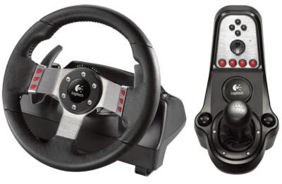 Лот: 5115119. Фото: 1. Руль Logitech g27. Другое (игровые приставки, консоли, видеоигры)