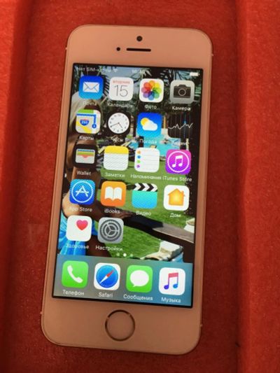 Лот: 10103406. Фото: 1. iPhone 5s 16gb gold a1457. Смартфоны