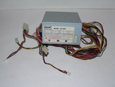 Лот: 10293347. Фото: 1. БП 400W GMC AP-400F (24+4pin). Корпуса, блоки питания