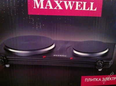 Лот: 2204568. Фото: 1. Плитка электрическая Maxwell новая... Микроволновки, мини-печи