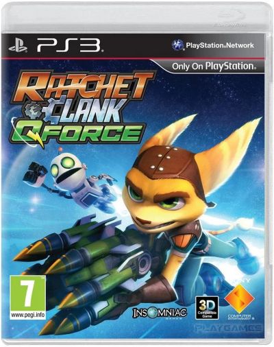 Лот: 8345337. Фото: 1. Игра на PS3 Rachet & Clank Q-force. Игры для консолей