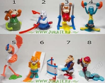 Лот: 2349102. Фото: 1. Спортивные животные (№1). Игрушки