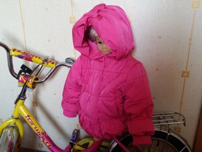 Лот: 11015325. Фото: 1. Куртка демисезон на девочку 1-3... Верхняя одежда