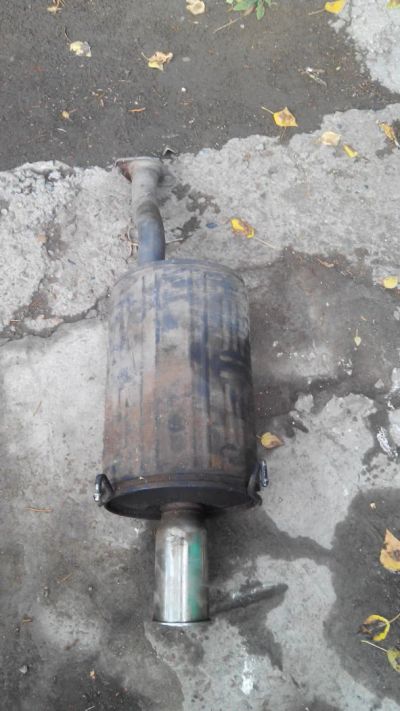 Лот: 8302652. Фото: 1. Банка от honda integda DC5 TYP-R... Выхлопная система