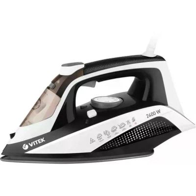 Лот: 24998792. Фото: 1. Утюг Vitek Starlight VT-8339 W. Утюги, парогенераторы, отпариватели