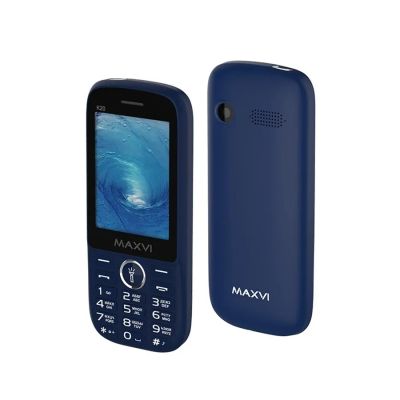 Лот: 25021369. Фото: 1. Сотовый Maxvi K20 Blue 2sim/2... Кнопочные мобильные телефоны