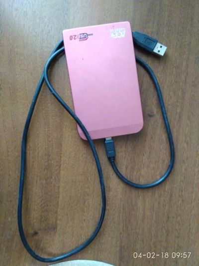 Лот: 10985957. Фото: 1. Внешний накопитель USB 2.0 60... Внешние жесткие диски