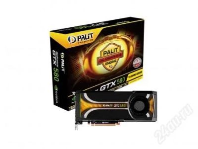 Лот: 2097538. Фото: 1. Geforce GTX 580 (Palit... Обмен... Видеокарты