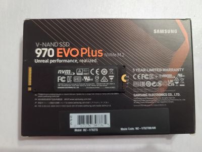 Лот: 20773366. Фото: 1. SSD NVMe M.2 Samsung 970 EVO Plus... SSD-накопители