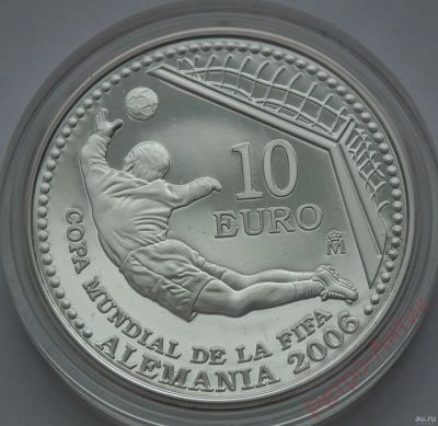 Лот: 13244238. Фото: 1. Испания 10 евро 2003 Чемпионат... Европа