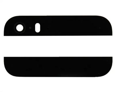 Лот: 20635812. Фото: 1. Стекло корпуса iPhone 5S черный... Корпуса, клавиатуры, кнопки