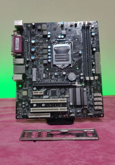 Лот: 24374984. Фото: 1. Мат. плата ECS H61H2-M6/LGA1155... Материнские платы