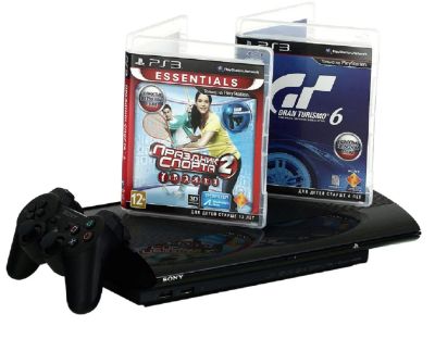 Лот: 4905673. Фото: 1. Игровая приставка PS3 Sony 500GB... Игровые приставки, консоли