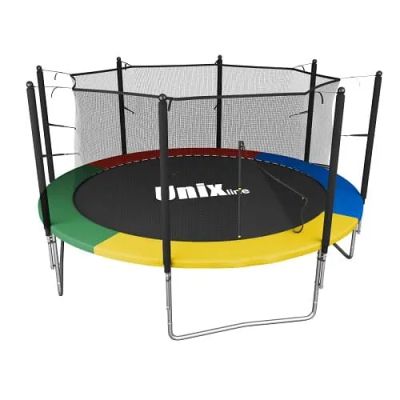 Лот: 19875400. Фото: 1. Батут UNIX line Simple 12 ft Color... Детские спортивные комплексы, батуты