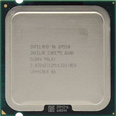 Лот: 11918149. Фото: 1. Процессор Intel Core 2 Quad Q9550. Процессоры