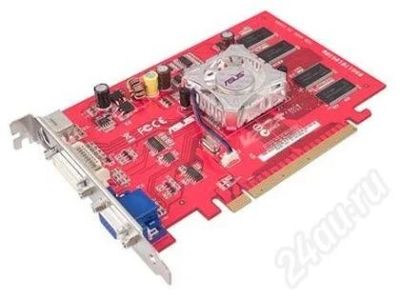 Лот: 166148. Фото: 1. PCI-E 128Mb Asus ATI Radeon X550. Видеокарты
