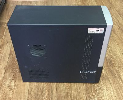 Лот: 11429362. Фото: 1. Корпус ATX б/у с наклейкой Win... Корпуса, блоки питания