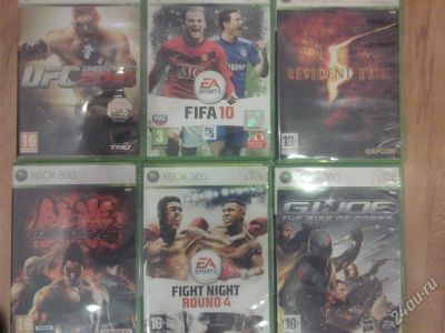 Лот: 827495. Фото: 1. Диски на X-BOX 360! 6 дисков!. Игры для консолей