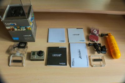 Лот: 10034951. Фото: 1. Срочно! GoPro HERO 3+ с аксессуарами... Экшн камеры