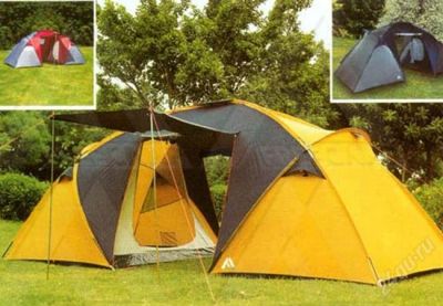 Лот: 1955870. Фото: 1. палатка FRT-105 ALASKA 4. 4х местная. Палатки, тенты
