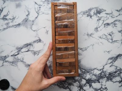 Лот: 10700253. Фото: 1. Кубики Башня аля Дженга. Настольные игры, карты