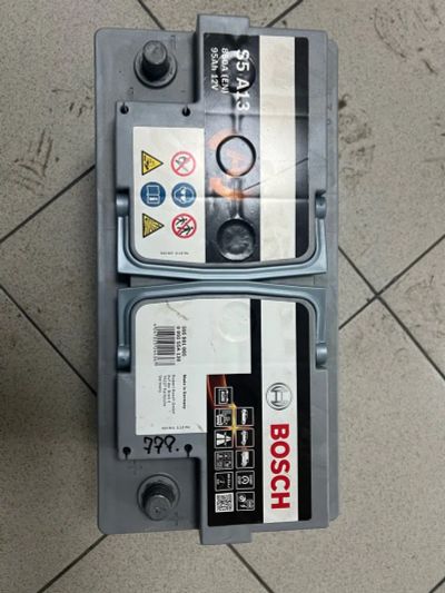 Лот: 24690422. Фото: 1. AGM аккумулятор bosch S5 A13. Аккумуляторы