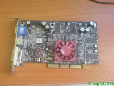 Лот: 46287. Фото: 1. видеокарта radeon 9000pro. Видеокарты