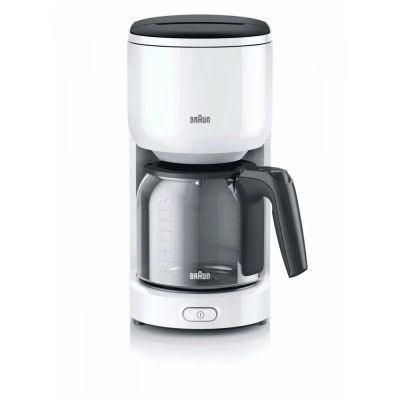 Лот: 13540332. Фото: 1. Кофеварка BRAUN KF 3100 WH. Чайники, кофемашины, кулеры